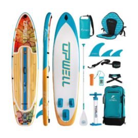 Niphean Inflatable Stand Up Paddle Board with SUP Accessories