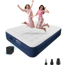 Queen Air Mattress with Built-in Pump