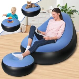 Inflatable Ultra Lounge with Ottoman